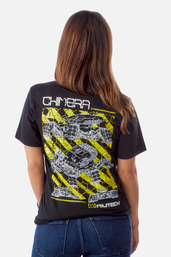 CYBERPUNK 2077 PHANTOM LIBERTY CHIMERA SCHEMATIC TEE - Image 3