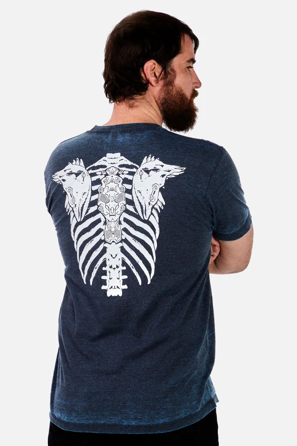 CYBERPUNK 2077 PHANTOM LIBERTY SONGBIRD ACID WASH TEE - Image 4