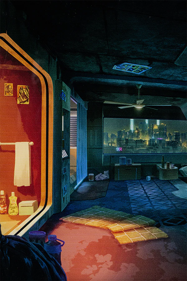 CYBERPUNK EDGERUNNERS DAVID'S APARTMENT SHADOWBOX - Image 11