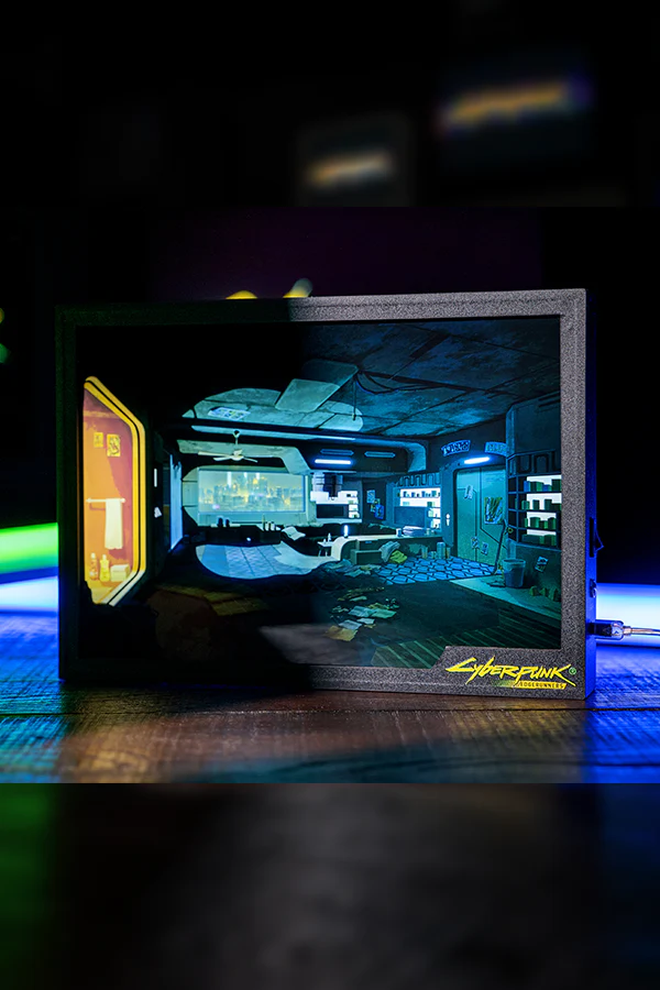 CYBERPUNK EDGERUNNERS DAVID'S APARTMENT SHADOWBOX - Image 3