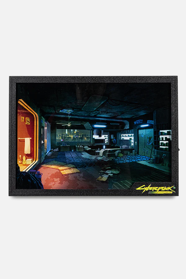 CYBERPUNK EDGERUNNERS DAVID'S APARTMENT SHADOWBOX - Image 6