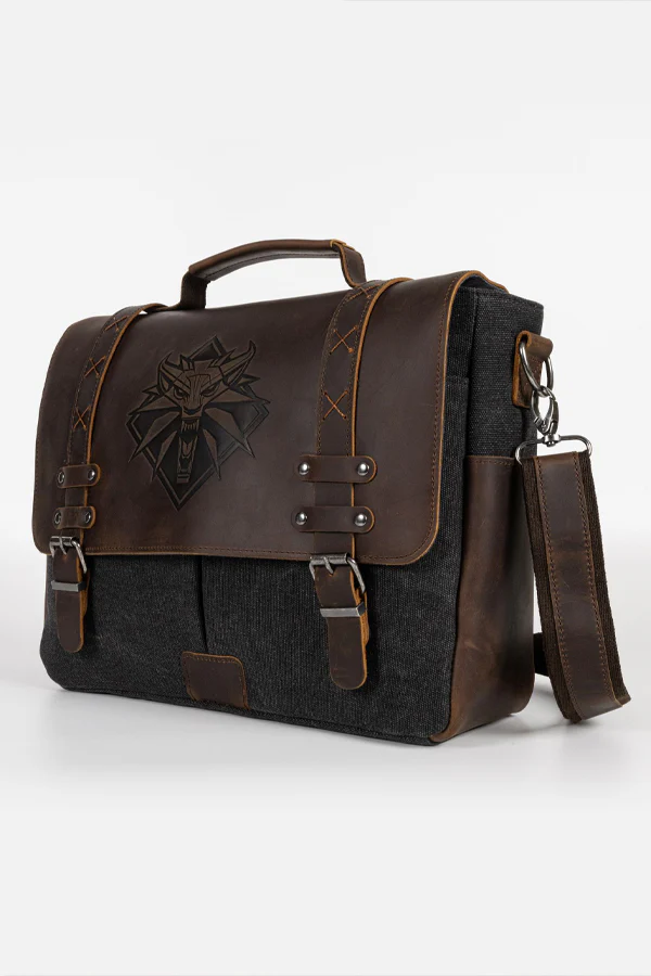 THE WITCHER WHITE WOLF MESSENGER BAG - Image 14