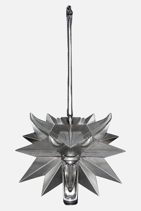 THE WITCHER WOLF MEDALLION ORNAMENT - Image 4